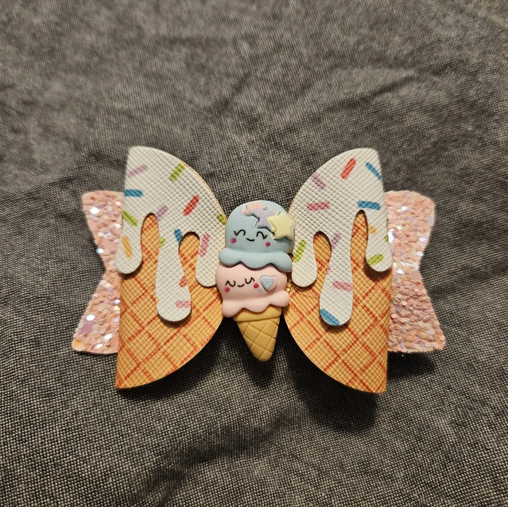 3/$20 💥 Ice Cream Cone hair barret NWT